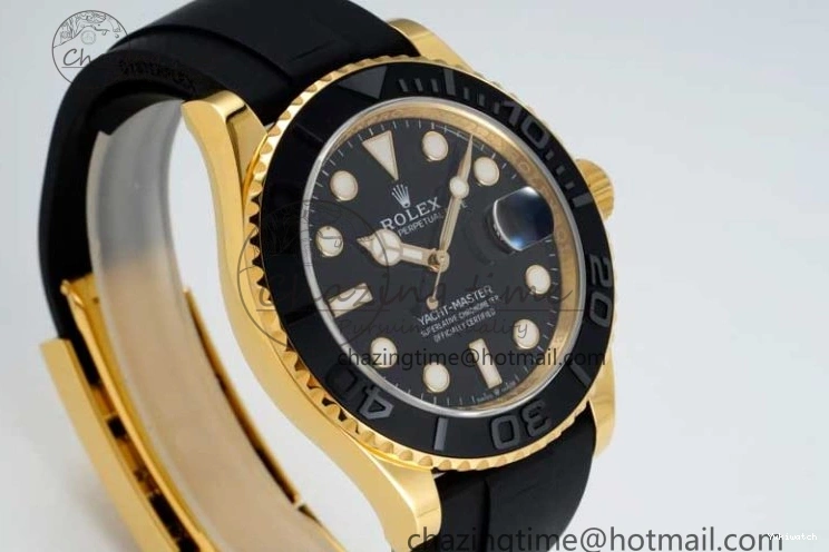 YG 3D Edition VR3235 226658 Yacht-Master Black Strap Oysterflex 1:1 on 3EF Ceramic Bezel 42mm Best 0714